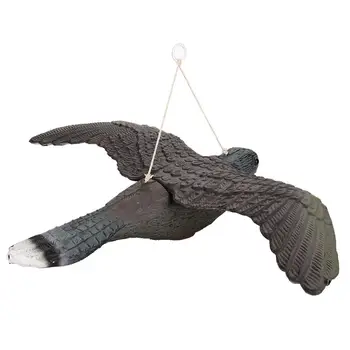 

Grey Fake Bird Hunting Hunting Decoy Scarecrow Yard Tree Creative Realistic