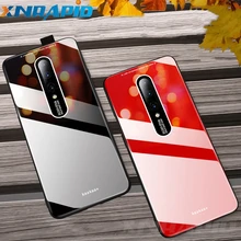 Glossy Acrylic Case For Oneplus 7 Pro Phone Case Soft TPU Silicone Frame Hard PC Back Cover For One plus 7pro Case