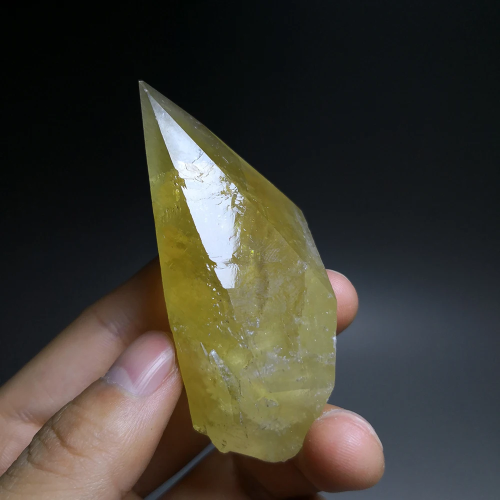 

90.8g Newly listed Minerals Rock Golden YELLOW CALCITE Crystal Specimens