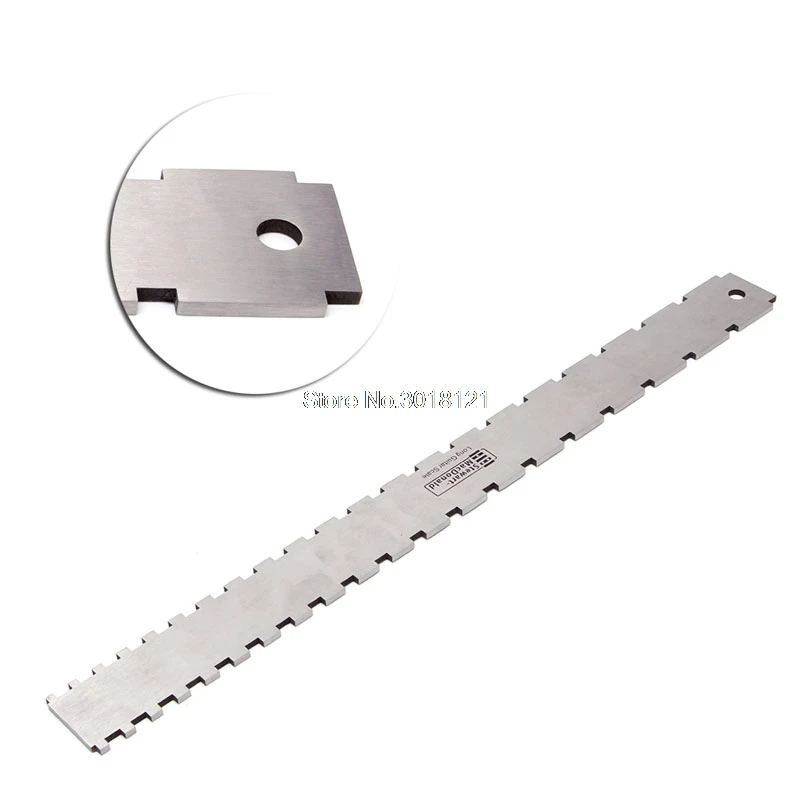 

Guitar Neck Notched Straight Edge Steel Tool For Luthier Drop ship