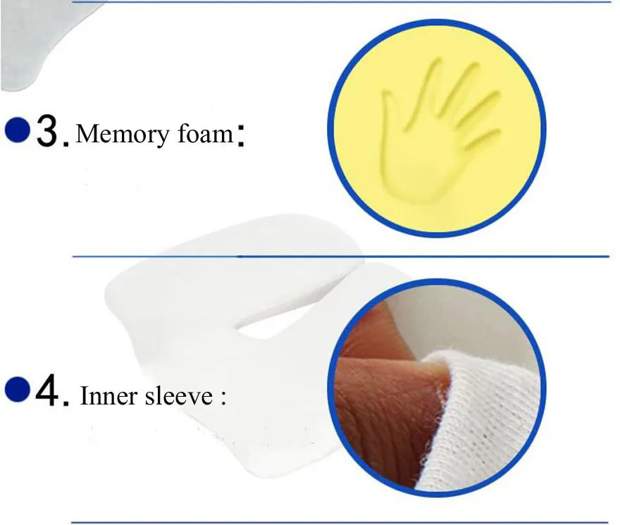 Coccyx Orthopedic Seat Pads Kitchen Chairs Lumbar Support Comfort Memory Foam Cushion Home Decor Luxury Cushion