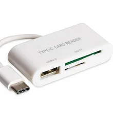 Usb type C MicroSD SD TF SDHC кардридер Android OTG адаптер для Macbook samsung Note8 Note10+ S8 S9 S10 для huawei P20 P30 Pro