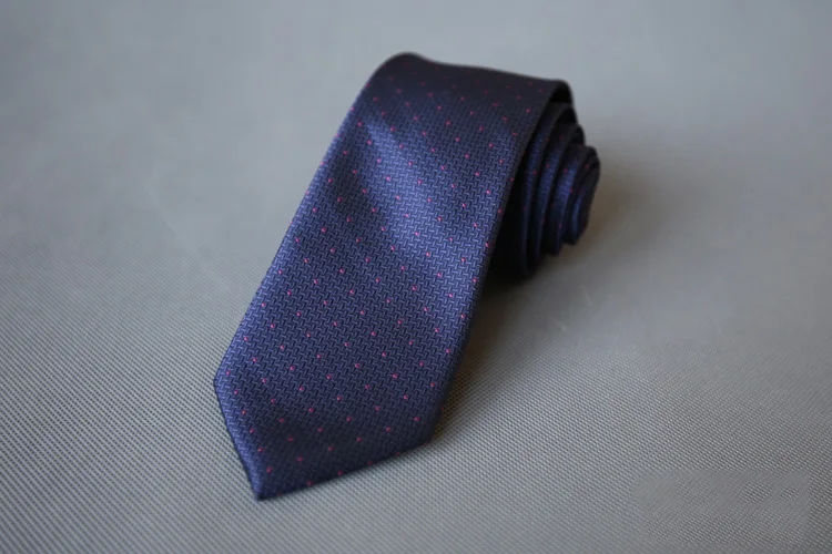 Mantieqingway модный бренд полосатый мужской s 7 см Галстук Бизнес Галстук Свадебные Галстуки в горошек жаккардовый галстук для мужчин галстуки на шею - Цвет: 006