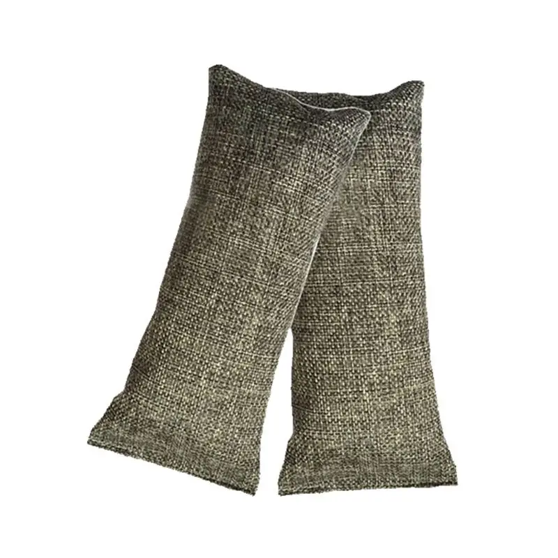 

2Pcs Bamboo Charcoal Bag Smelly Removing Activated Carbon Closets Shoe Deodorant Deodorize--Random Color