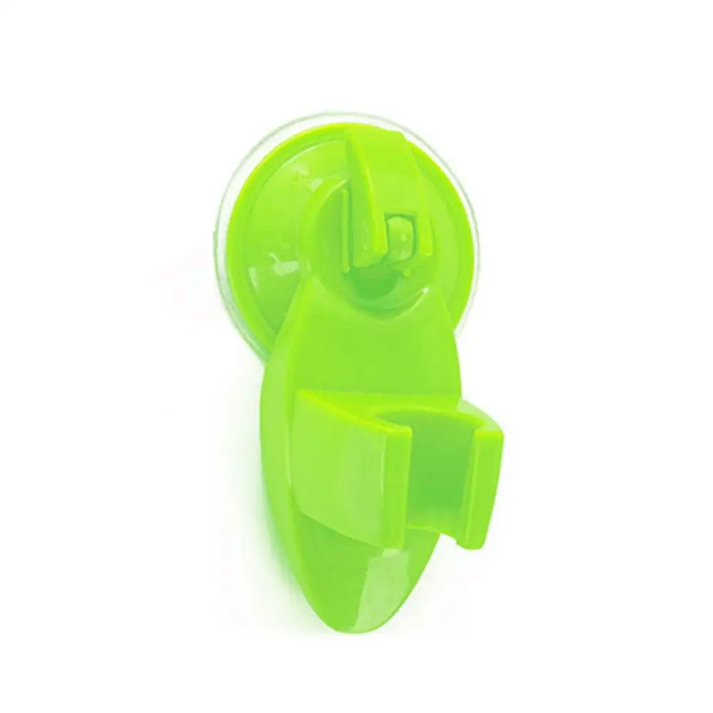 Красочный держатель душевой головки Съемный держатель для душа Сильный всасывания чашка-держатель душевой подпорка для распылителя Ванная комната качества - Цвет: Светло-зеленый