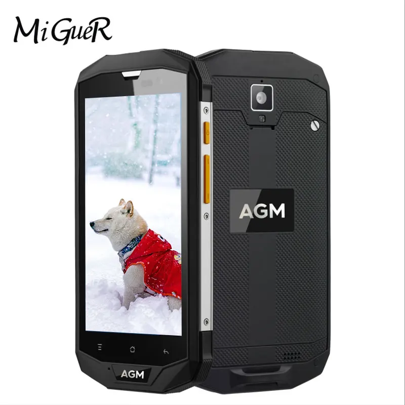 Оригинальный AGM A8 IP68 Водонепроницаемый Android 7 1 MSM8916 четырехъядерный 2 ГГц 5 0 дюймов