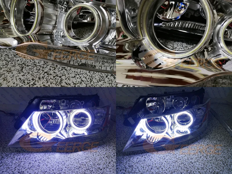 Для Hyundai Sonata NF трансформирует 2008 2009 2010 отличное Ультра яркое освещение COB led angel eyes kit halo кольца