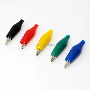 

CC710 100pcs/lot The New Small Alligator Clip Crocodile Clip Test Clip 36.5mm