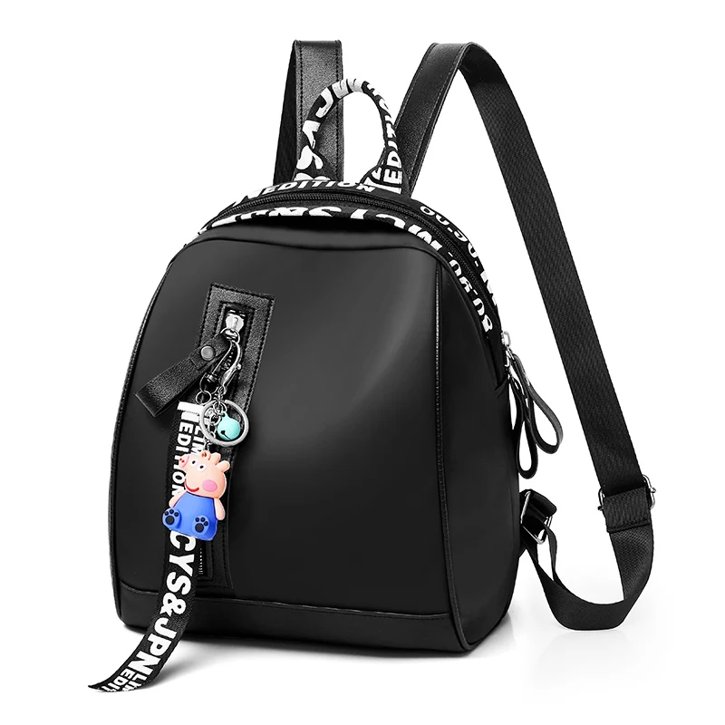 INFEYLAY Hot black nylon casual Backpack Women Minimalist fashion