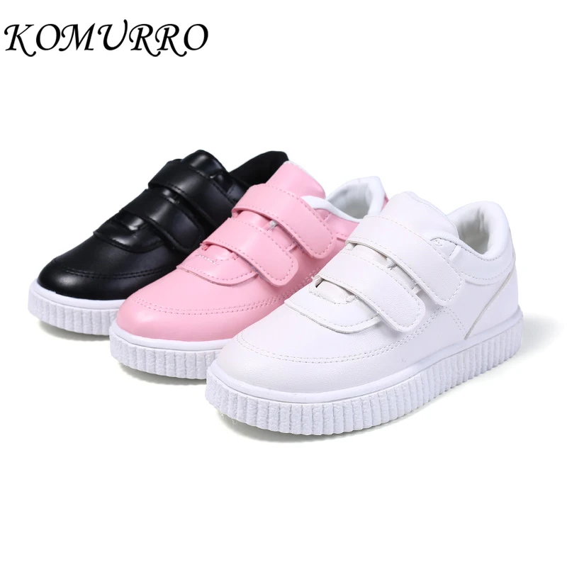 Children Casual Shoes Leather Girls Sport Shoes For Boys Sneakers Child