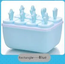 Color1 Aprince DIY Форма для изготовления мороженого Фруктовое Мороженое Замороженные Формочки Для Мороженного «фруктовый лед» нетоксичный кубик льда - Цвет: Color1