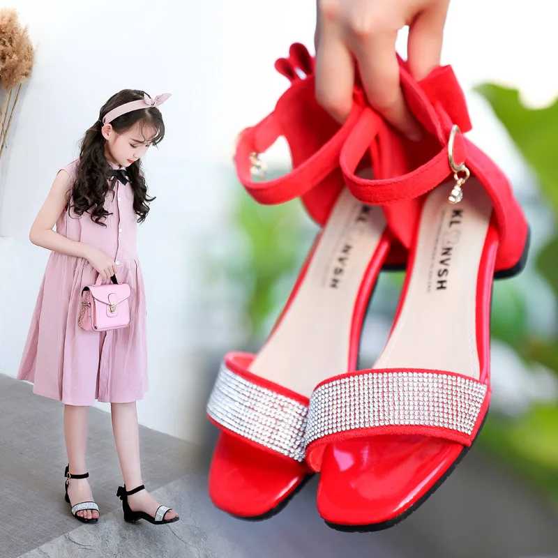 Child high heels Sandal Rhinestone Student Girls princess Shoes Kids Baby Grils Sandal 3T 4T 5T 6T 7T 8T 9T 10T 11T 13T 14T 15T Child high heels Sandal Rhinestone Student Girls princess Shoes Kids Baby Grils Sandal 3T 4T 5T 6T 7T 8T 9T 10T 11T 13T 14T 15T
