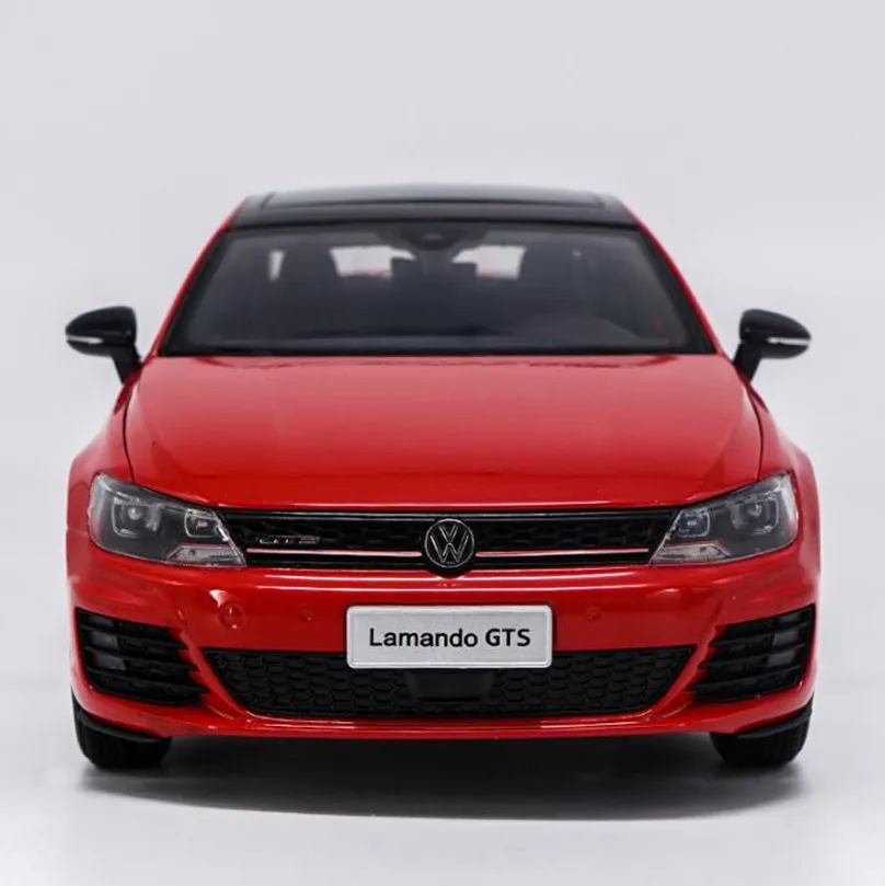 Высокая имитация Volkswagen Lamando GTS модель автомобиля 1:18 передовая Коллекция игрушечных автомобилей из сплава, литая металлическая модель