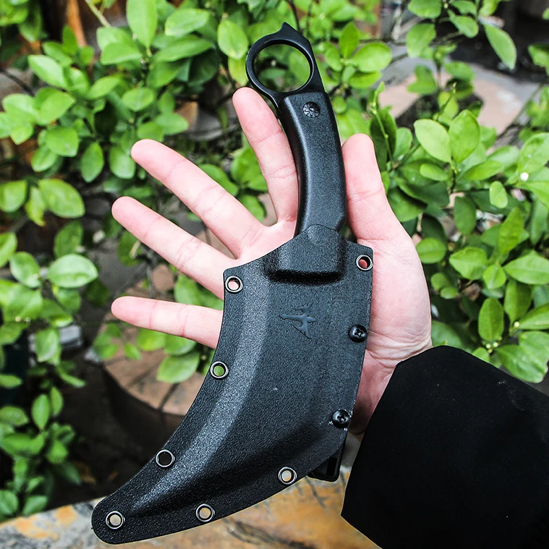 High Hardness Army Tactical Karambit Knife Outdoor Claw Machete Hunting Fixed Blade Knives Combat Survival Gear Camping EDC Tool High Hardness Army Tactical Karambit Knife Outdoor Claw Machete Hunting Fixed Blade Knives Combat Survival Gear Camping EDC Tool