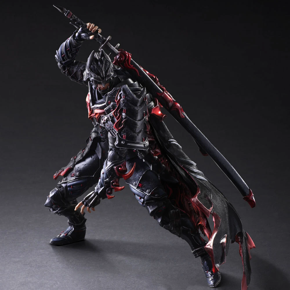 PLAY ARTS KAI DC Comics Justice League Batman Timeless Bushido PVC Action Figure Collectible Model