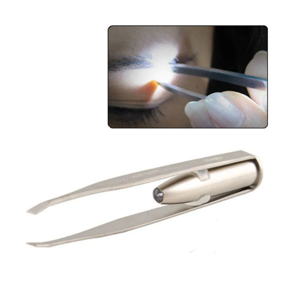 Luz Led Make Up depilación de Cejas Pinzas Para Cejas, Maquiagem (con la batería) #7245 Luz Led Make Up depilación de Cejas Pinzas Para Cejas, Maquiagem (con la batería) #7245