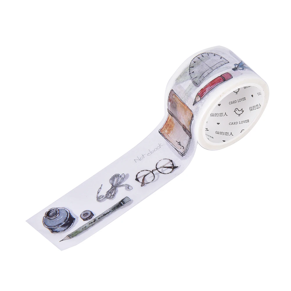 Lovely Daily Study Tools Washi Tape DIY Scrapbooking Sticker Label Masking Tape School Office Supply  3CM Wide