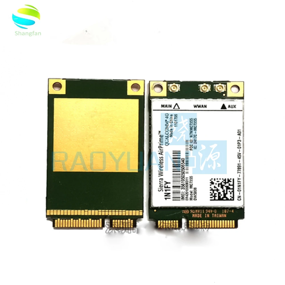 4G Wireless Airprime MC7355 PCIe LTE/HSPA+GPS 100Mbps Card 1N1FY DW5808 Sierra Module for Dell 1900/2100/850/700 (B17)/700 | Компьютеры и