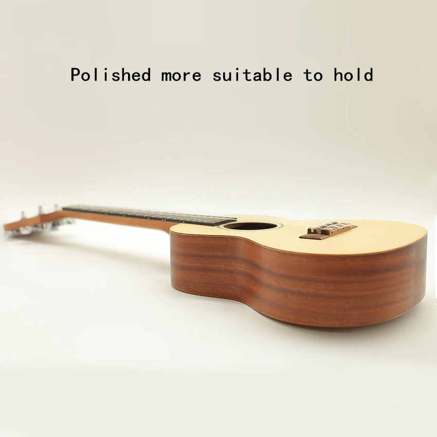 JDR 21 23 дюйма Гавайская гитара палисандр Ель панель 4 струны гриф Ukelele Banjo