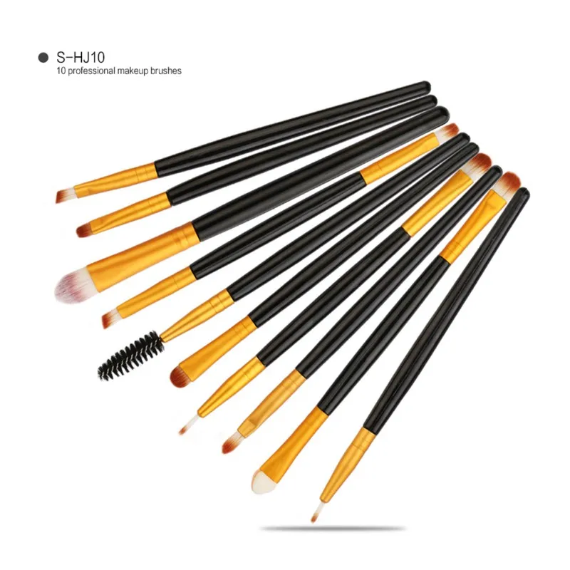 Professional Makeup Brushes 10PCS Eyeshadow Brush Eyebrow Make Up Brushes Set Hair Synthetic Bristles Beauty Cosmetics Kits Professional Makeup Brushes 10PCS Eyeshadow Brush Eyebrow Make Up Brushes Set Hair Synthetic Bristles Beauty Cosmetics Kits