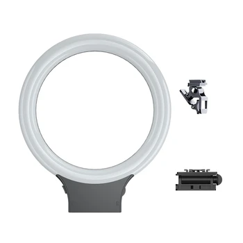 

LED Selfie Ring Fill Light Studio Photography Photo Fill Light Beauty Makeup Flash Lamp Built-in 850mAh 3 Tone Light Exchange