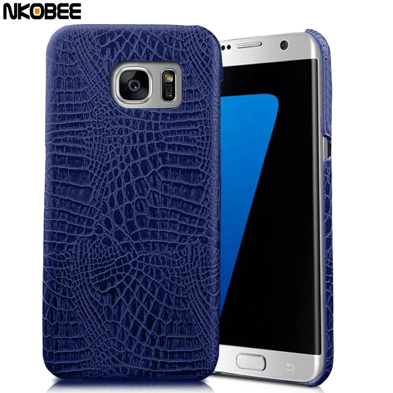 For Samsung Galaxy S7 Edge Case Original Leather 3D