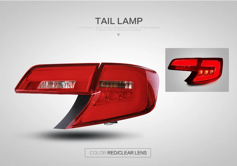 Clearance Vland Car Styling Taillight For Camry 2012-2014 Led Tail Light Car Light Assembly Rear Lamp 2 Clearance Vland Car Styling Taillight For Camry 2012-2014 Led Tail Light Car Light Assembly Rear Lamp 2