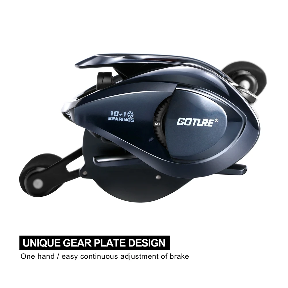 Катушка для морской рыбалки 10 + 1 шарикоподшипник 22 фунта/10 кг 6 3: 1|max drag|sea fishing reelbait