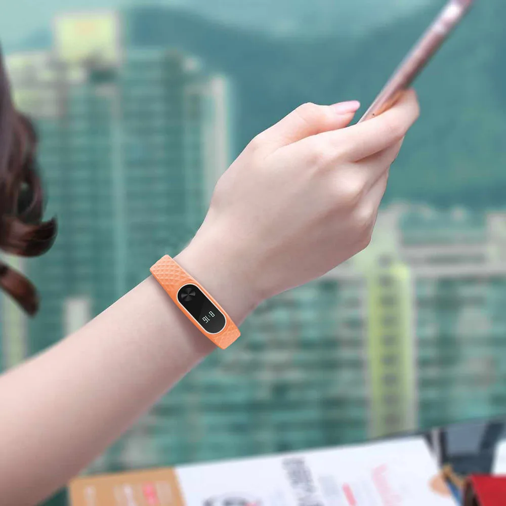 Сменный силиконовый ремешок для наручных часов, ремешок для Xiaomi Mi, 2 браслета, двойной цвет, наручный ремешок, пригодный для носки, смарт-аксессуар