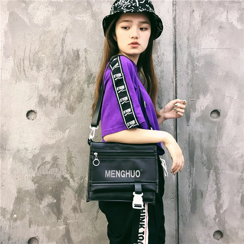 Menghuo Small PU Leather Bags Women Shoulder Bag Female Crossbody Bags for Women 2018 Clutch Purse bolsa feminina Black Handbag (22)