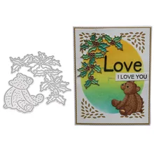 Animal Style DIY Carbon Steel Cutter Die Handmade Molding Cutting Scrapbook Craft DAG-ship diy embossed carbon steel cutting die