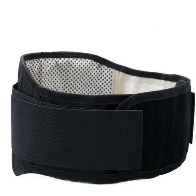 Tourmaline Self-heating Warm Waist Back Support Belt Brace Protection Back Pain Relief Health Care Stress Relaxation