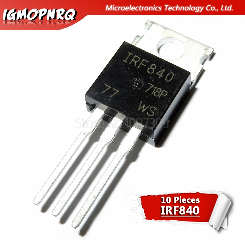 10Pcs Free Shipping Irf840 Irf840Pbf Mosfet N Chan 500V 80 Amp To 220 New Original huismerk kopen in de aanbieding