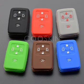 

Silicone Car Key Cove case For Toyota RAV4 Alphard Vellfire Estima Noah Voxy Corolla Yaris Estima Tarago Protect Bag 100pcs/lo