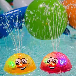 Забавный Электронный индукционный спринклер Ванная комната СВЕТОДИОДНАЯ световая игрушка для Детское купание водонепроницаемые детские