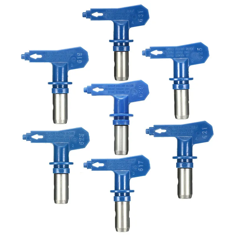 

Blue Spray Tips Gun Tips Steel Varies Types Airless Spray Gun Nozzle Airless For Airless Spray Gun And Paint Sprayer