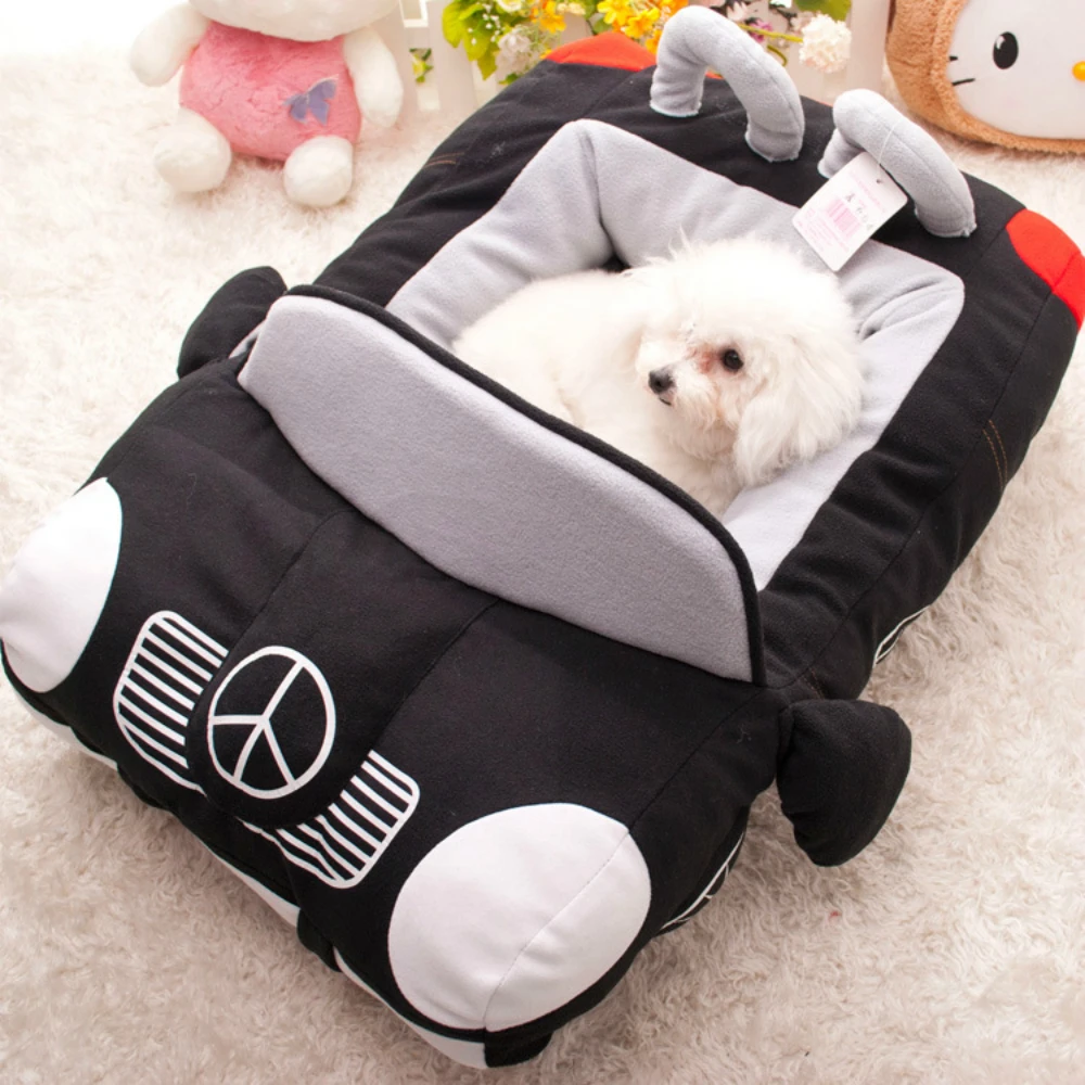 

Fashion Car Style Sofa Dog Bed Breed for Small Large Dogs Accessoires Cat Bed Winter Warm Pet Blanket Mat Pets Lounger Sofa