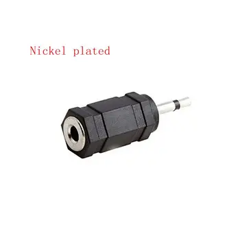 

10pcs Nickel/Gold plated 2.5mm Mono Plug Male to 3.5mm Mono Jack Female Adaptor