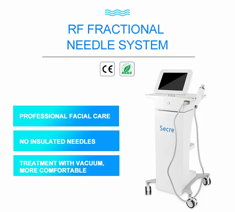 Microneedle RF radio frequency machine Microneedle RF and Fractional RF beauty Machine for face lift