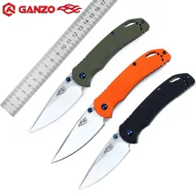 Ganzo Firebird F753M1 Универсальный складной нож Stonewash 440C Лезвие G11 ручка для охоты выживания Тактические Военные мультитульные ножи