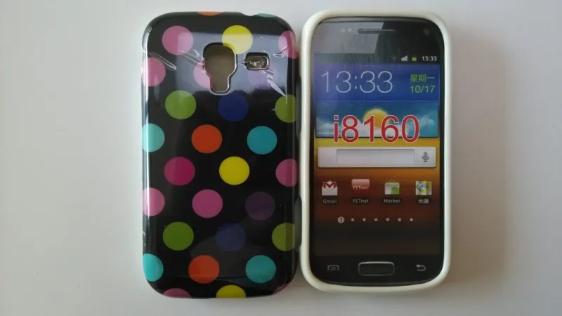 Samsung Galaxy Ace 2 i8160 Polka Dots Case (2)