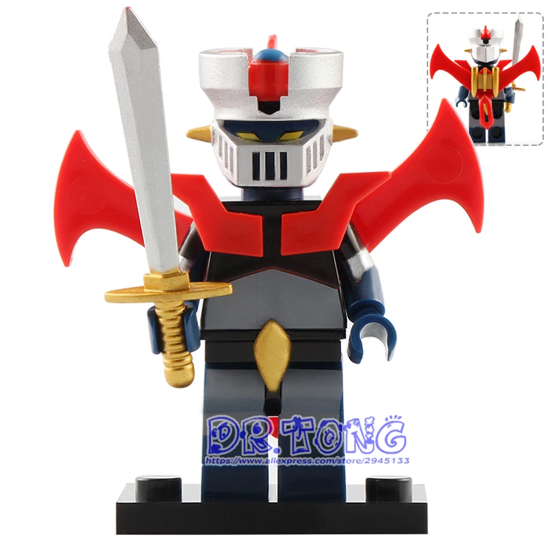 

DR.TONG Single Sale Robot God Mazinger Z As The Ancestor Infinity Mazinger Brick Figures Building Blocks Toys for Children XL020