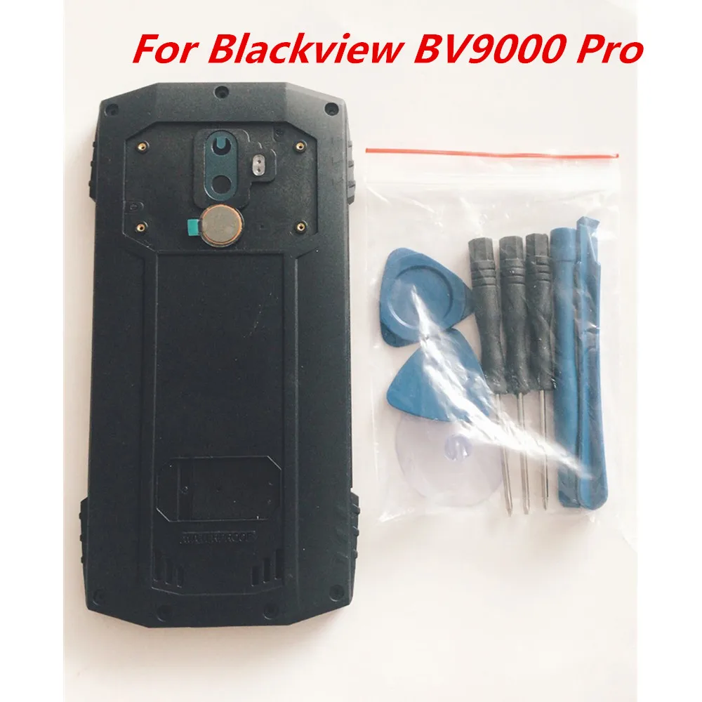 Blackview BV9000 Pro 5,7 дюйма Батарея крышка с громкоговоритель+ сбоку гибкая печатная плата регулировки громкости оболочка кабеля чехол Рамка Замена