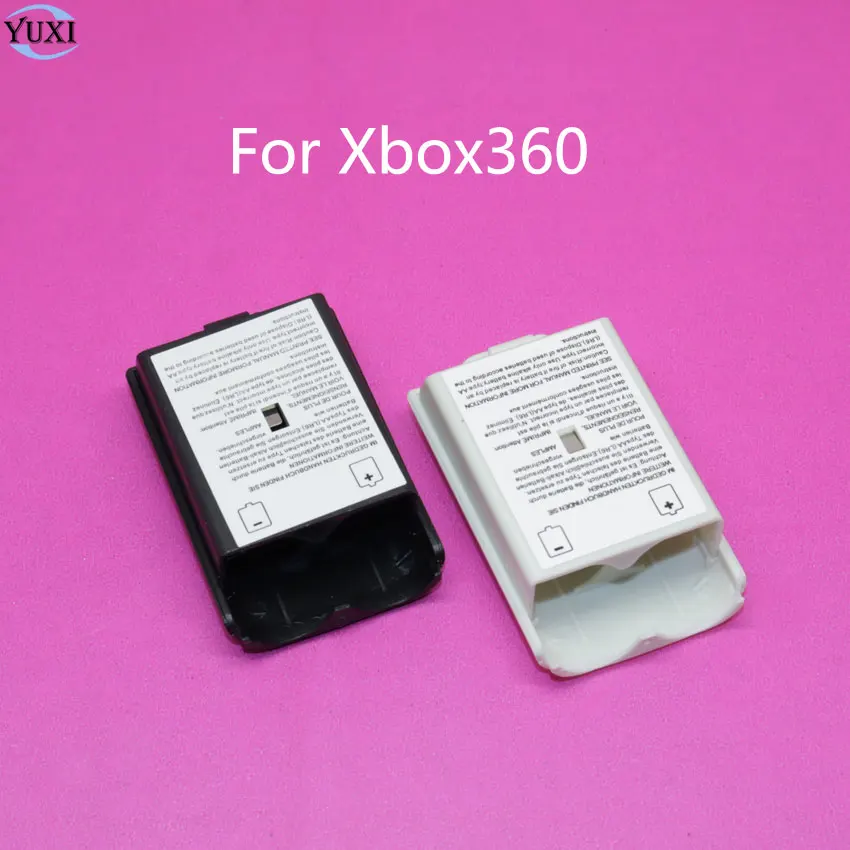 

YuXi 200pcs For Xbox360 Battery Case Wireless Controller Rechargeable Battery Cover For Xbox 360 With Sticker