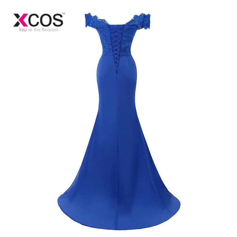XCOS-Long-Royal-Blue-Prom-Dress-Lace-Vestido-De-Festa-Floor-Length-Party-Gown-Evening-Dress