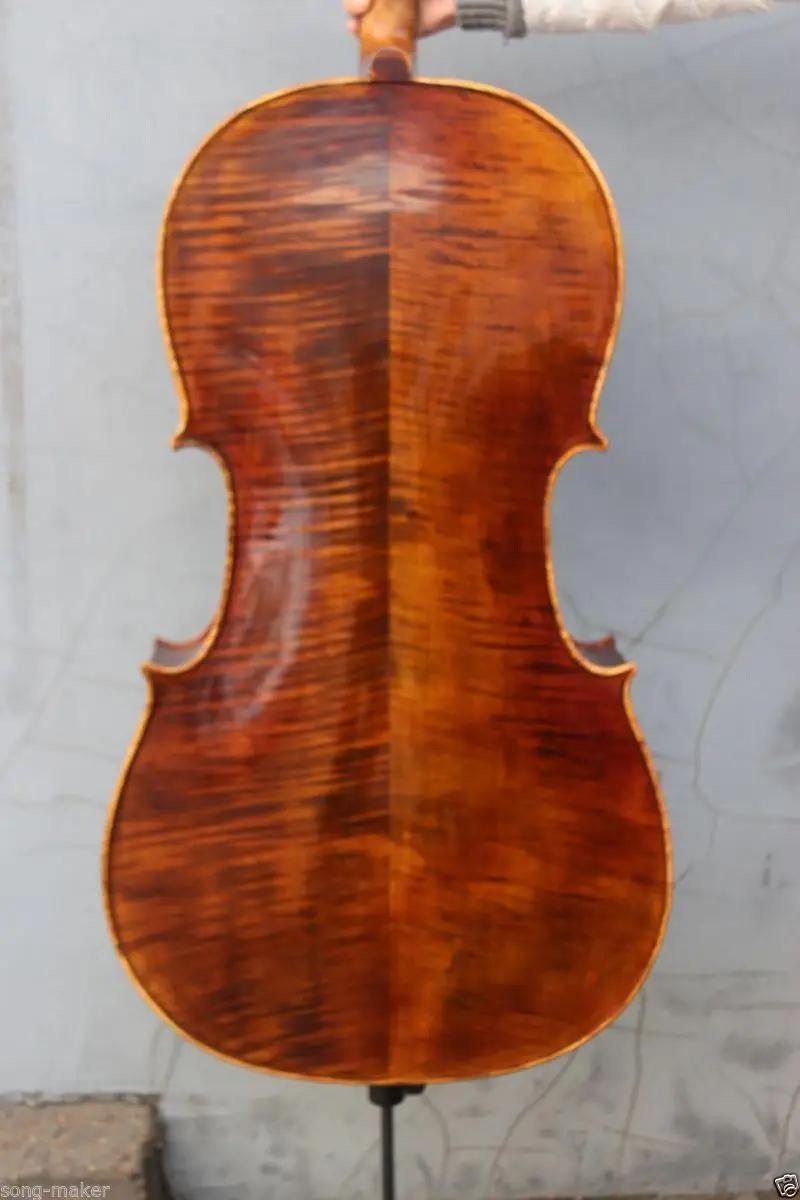 

4/4 Cello Aged Spruce Maple Powerful Sound Master Level Yinfente #12