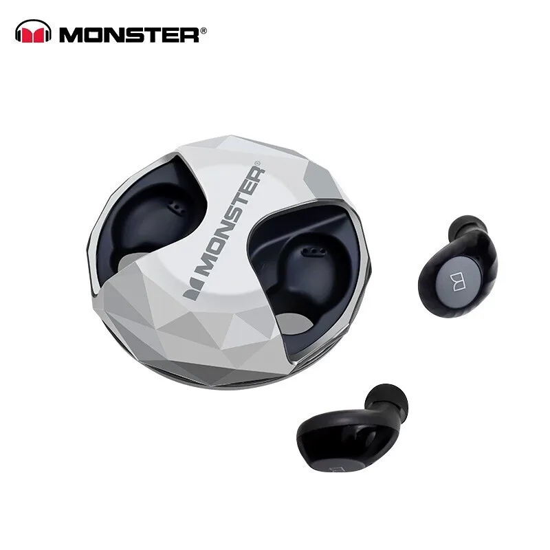 

Original Monster AirLinks TWS HD Wireless Earphones Bluetooth 5.0 Earbuds IPX5 Waterproof With Mic Remote Control Earphone