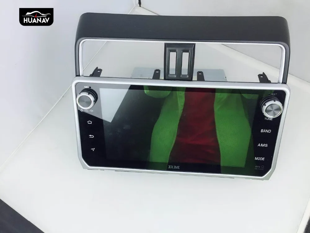Excellent DSP Android 9.0 Car GPS Navigation Car DVD player for TOYOTA Land Cruiser Prado 150 2018+auto stereo multimedia player head unit 9