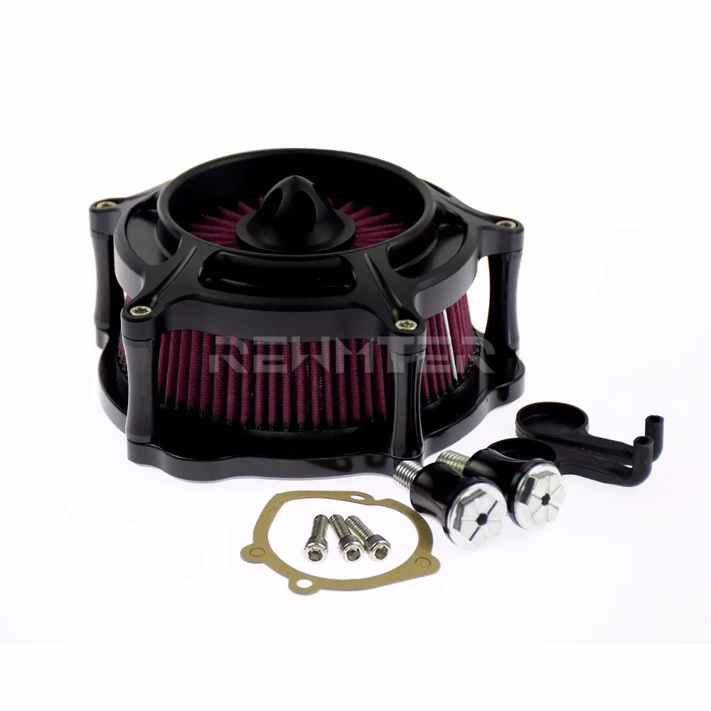 Воздушный фильтр очиститель турбины для Harley Touring Dyna Wide Ultra Street Glide breaker Deluxe Heritage