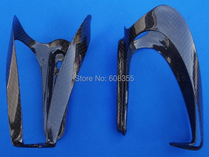 

Carbon glossy MTB Mountain Road bike bicycle water Bottle cage - 2 Pcs Cages WBC011